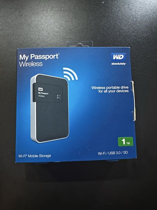 Dysk HDD WD My Passport bezprzewodowy 1TB