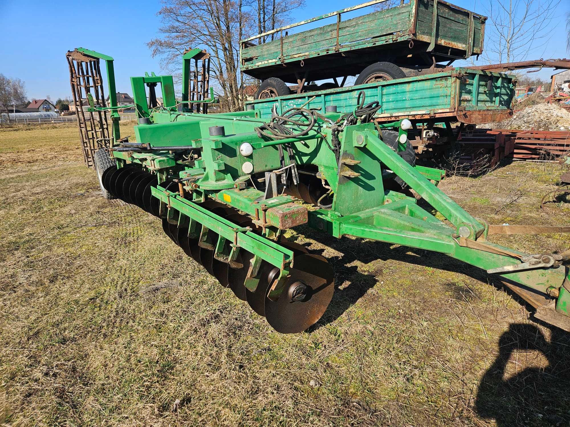 Brona talerzowa,talerzówka 4.5m.,hydraulika,transport Gratis.