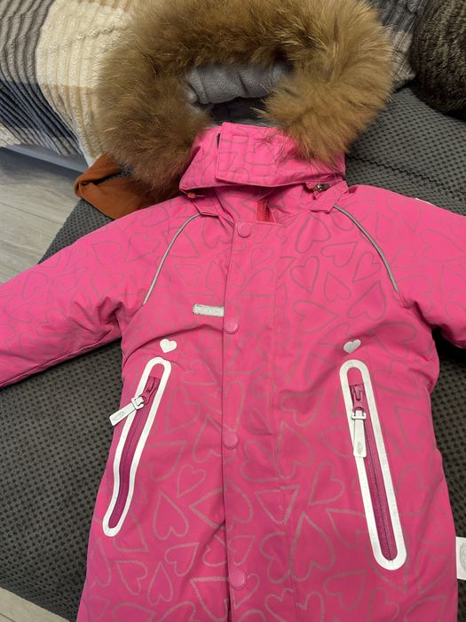 Зимовий мембраний комбінезон для стильної принцеси.