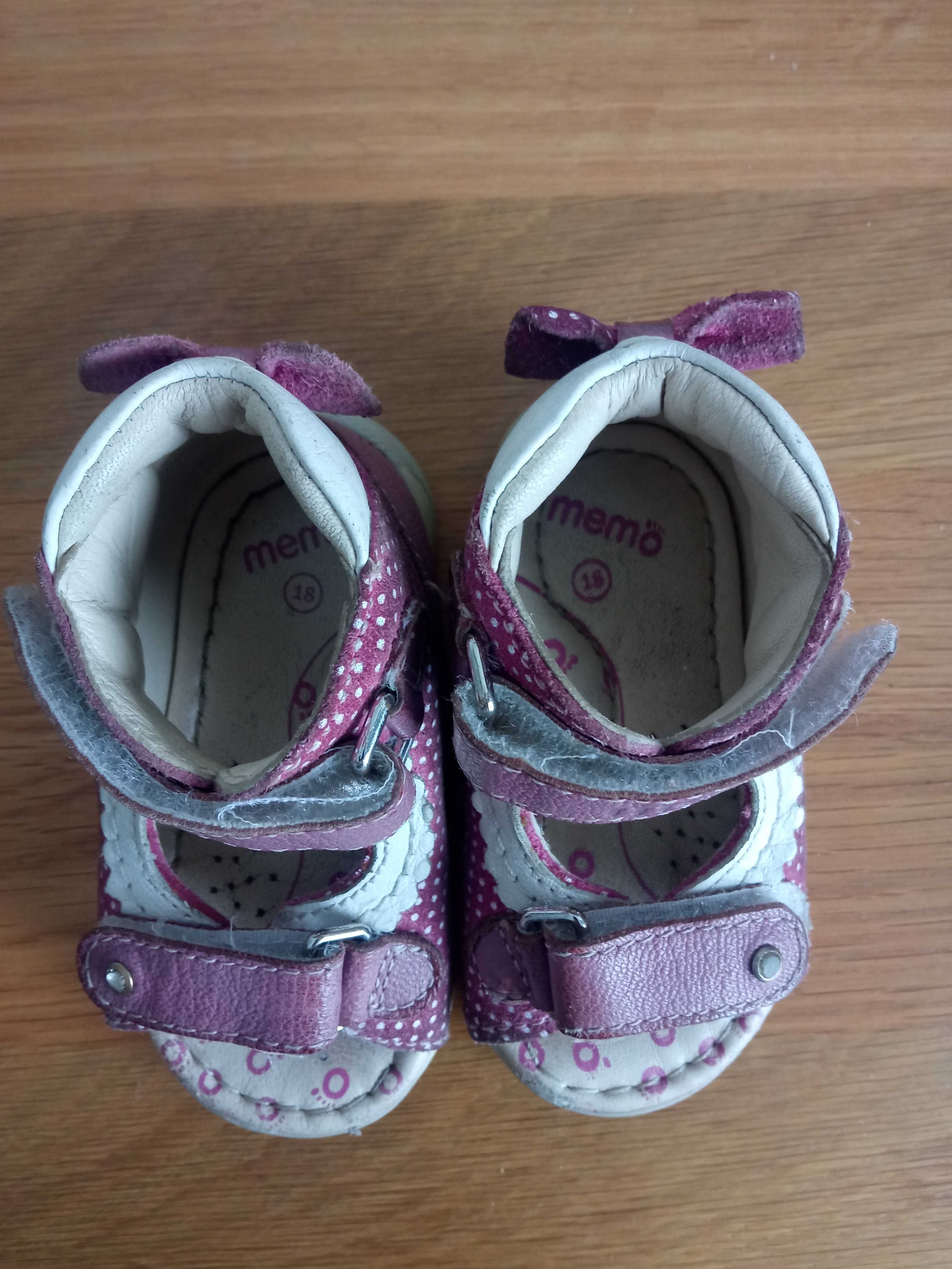 Sandałki MEMO Baby Mini 1JE r. 18 (12cm)