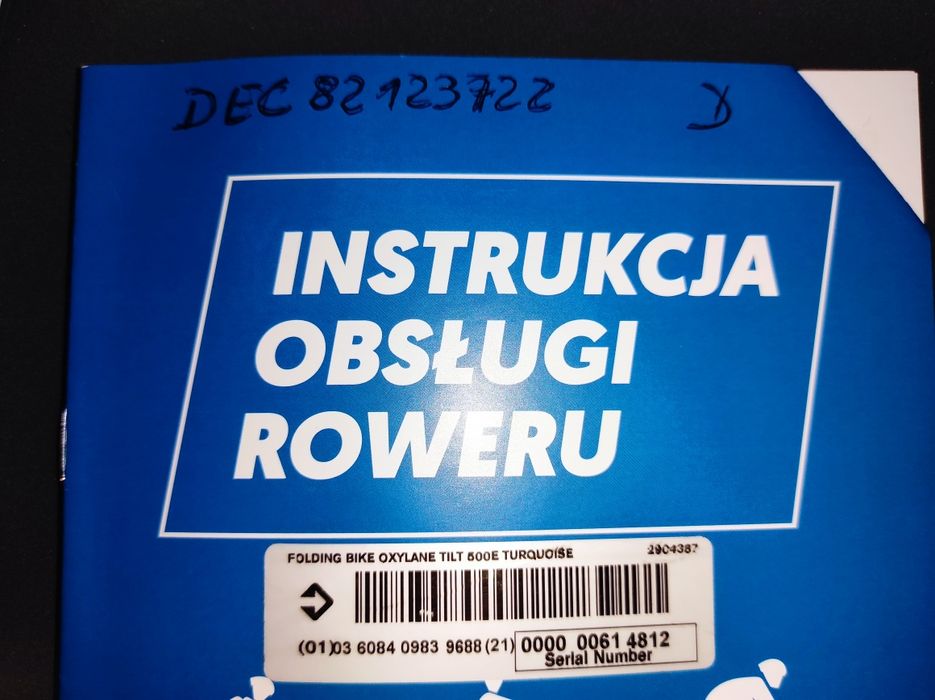 Rower składany Tilt e500