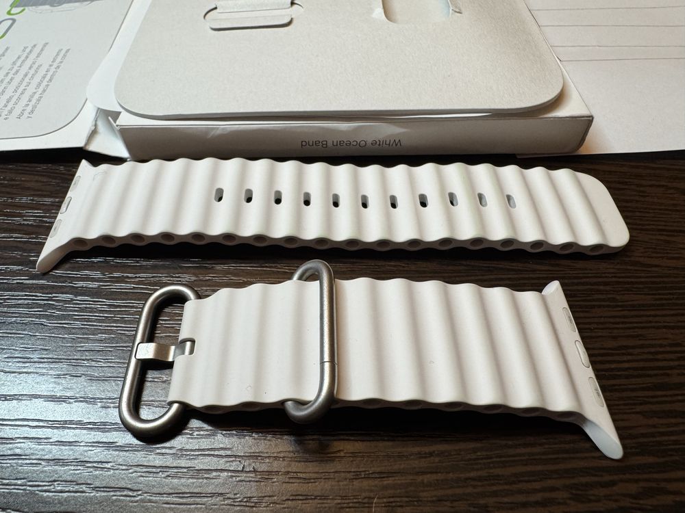 Apple Ocean Band для Watch 49mm - White [MQE93)