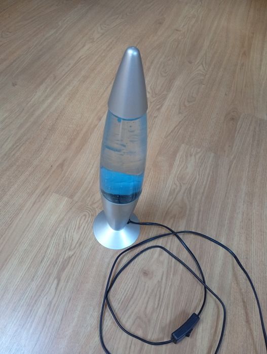 Candeeiro de Lava Azul - Novo