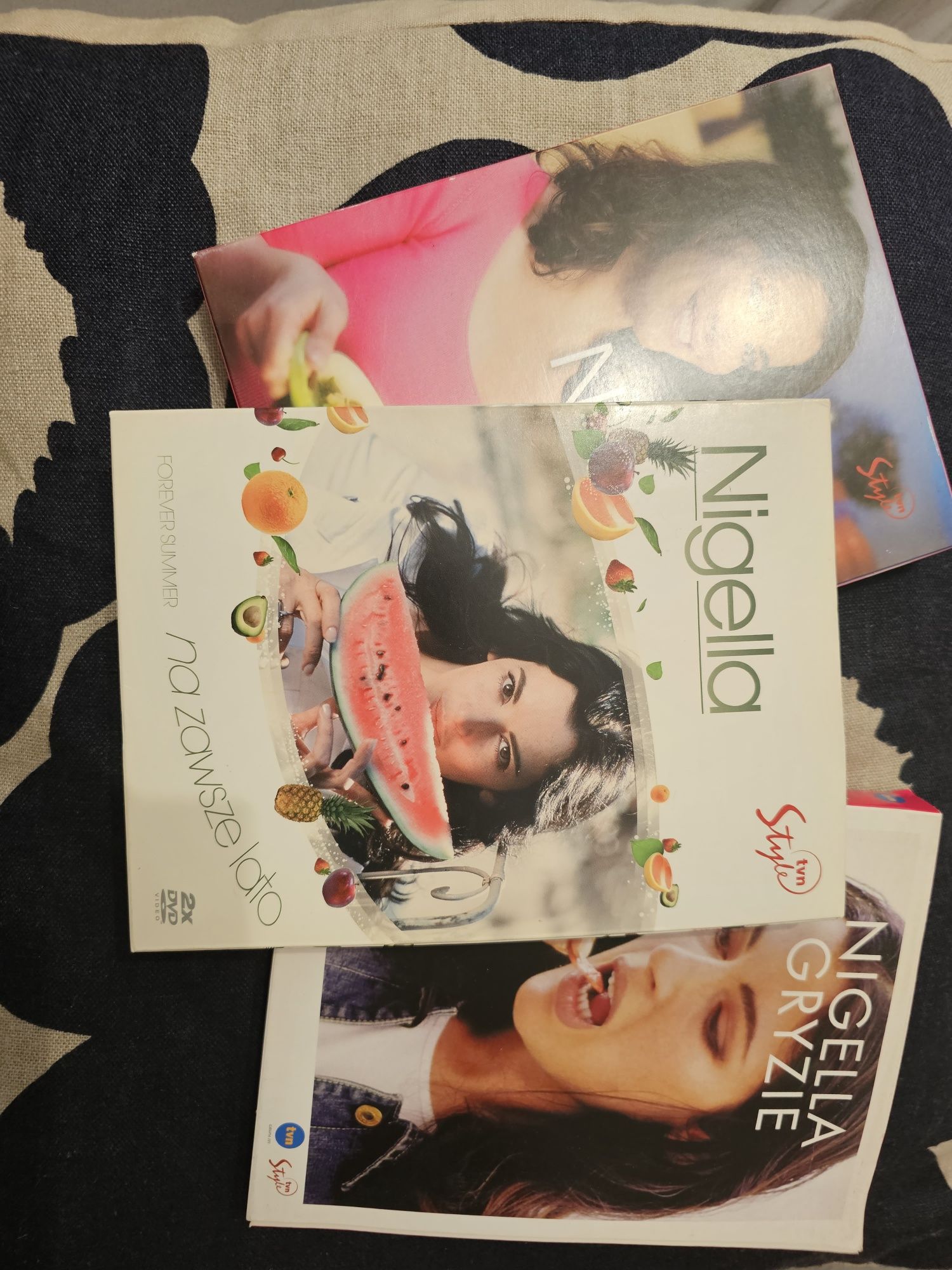 Nigella Lawson gryzie, na zawsze lato, ekspresowo, dvd płyty