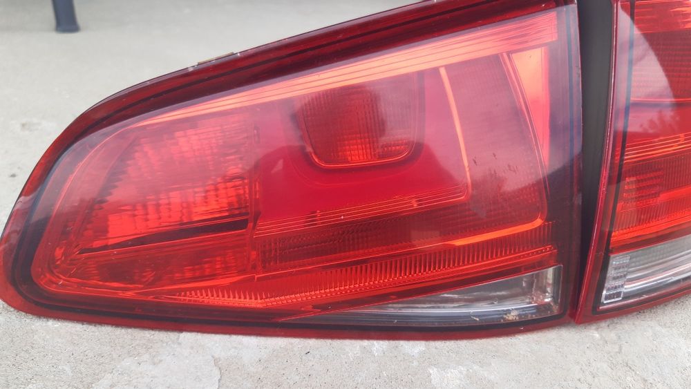 Задні фонарі vw golf 7 до рест
