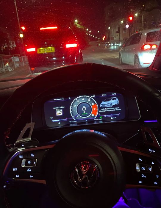 Quadrante Digital Volkswagen Golf 7/7.5 (Novo)