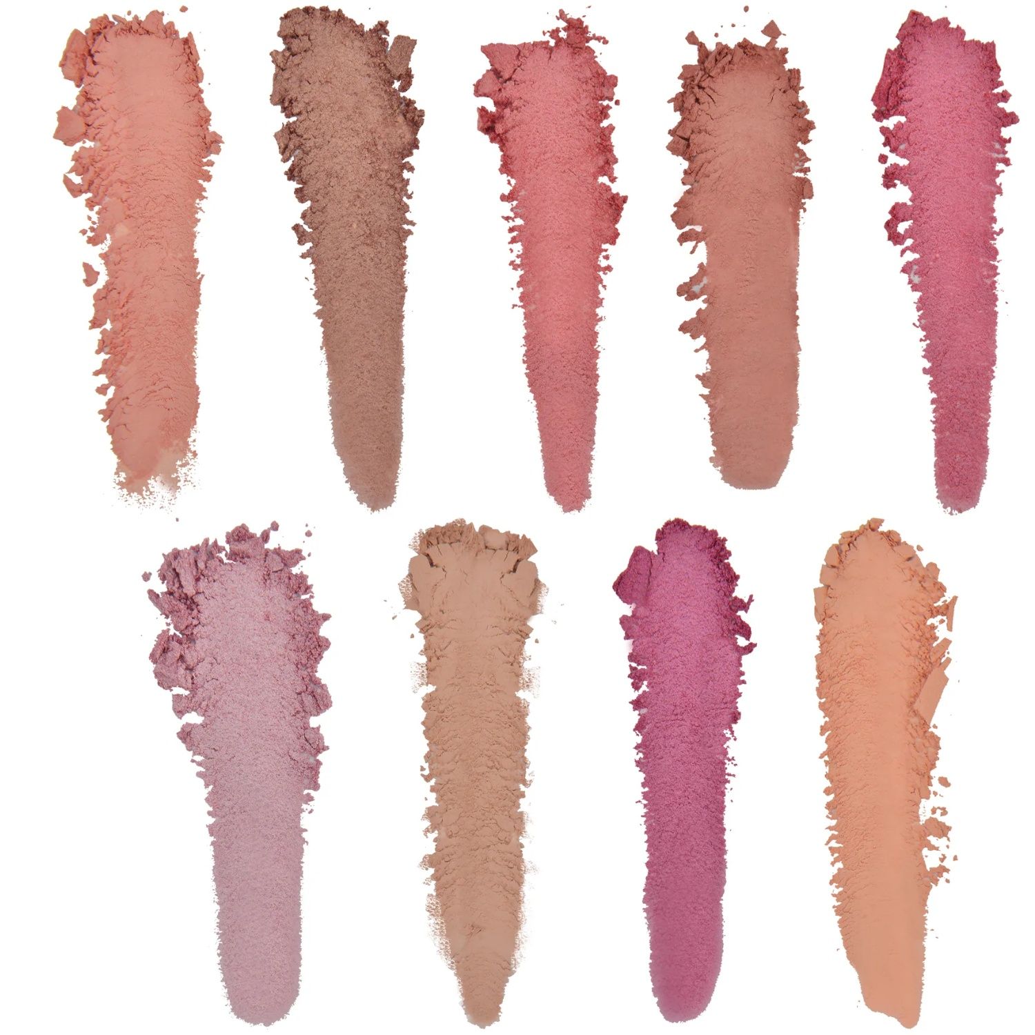 STEVE LAURANT paleta cieni 9 kolorów  BERRY odcienie różu i beżu