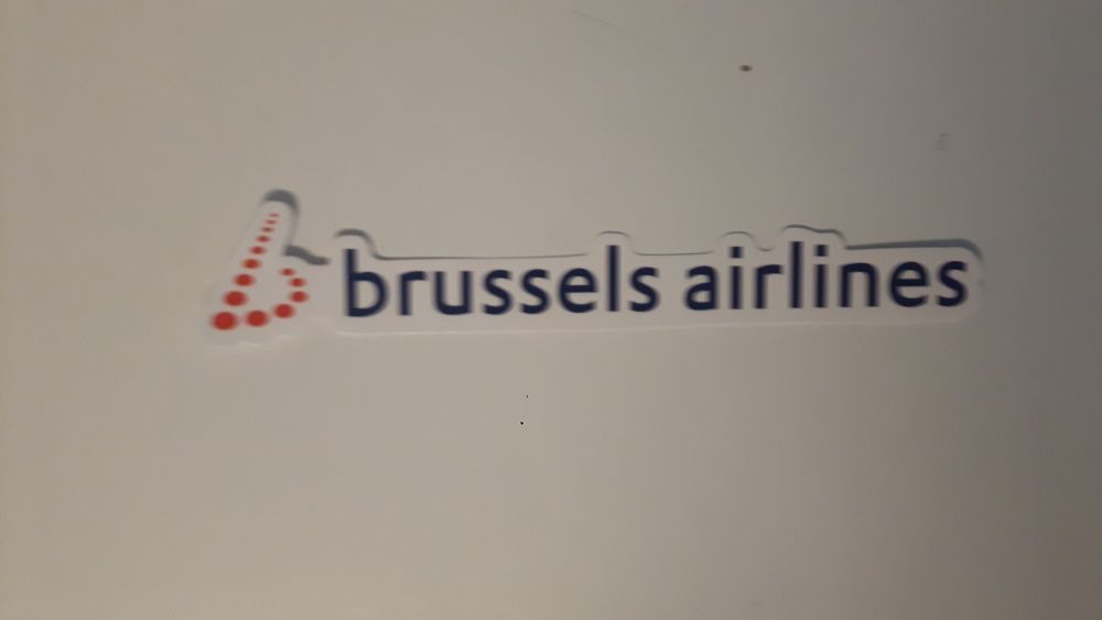Naklejka lotnicza Brussels Airlines