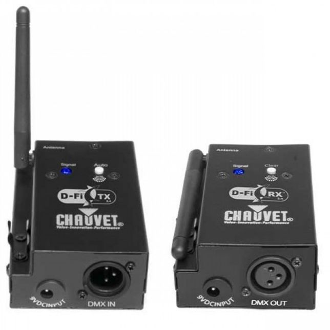 Chauvet D-Fi 2.4GHz TX/RX DUO zestaw bezprzewodowy DMX
