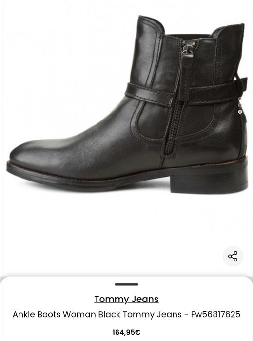 Tommy Hilfiger нові черевики челсі шкіряні демісезон Оригінал р.39/25