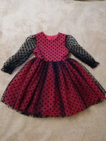 Детское нарядное платье на годик
