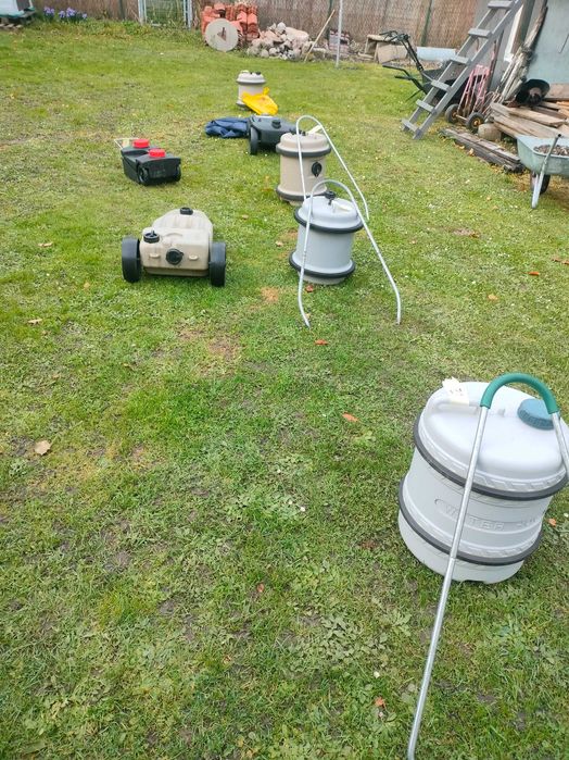 Zbiornik wody czystej do przyczepy kempingowej pyramid 50L.  Z1