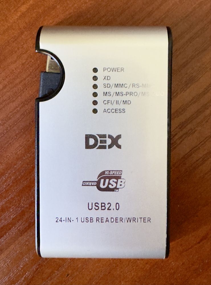 DEX Usb 2.0 Hub 24 в 1, переходник, хаб, картридер