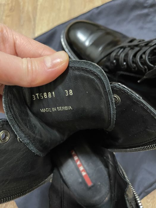Сапоги PRADA оригінал