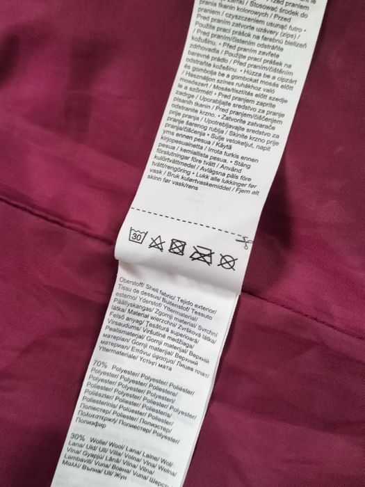 вовняне картате пальто для дівчинки S.Оliver на 5 років