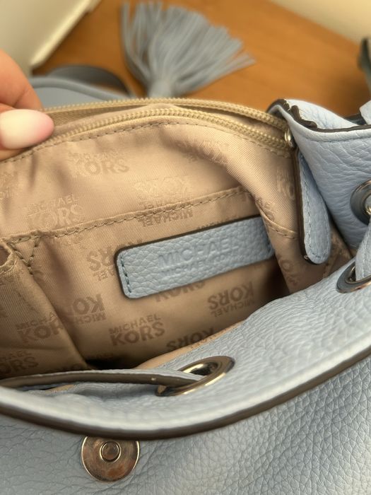 Шкіряний рюкзак Michael Kors