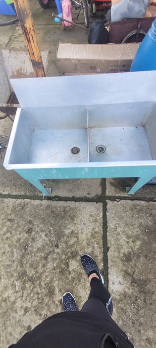 Zlew gastronomiczny auminiowy