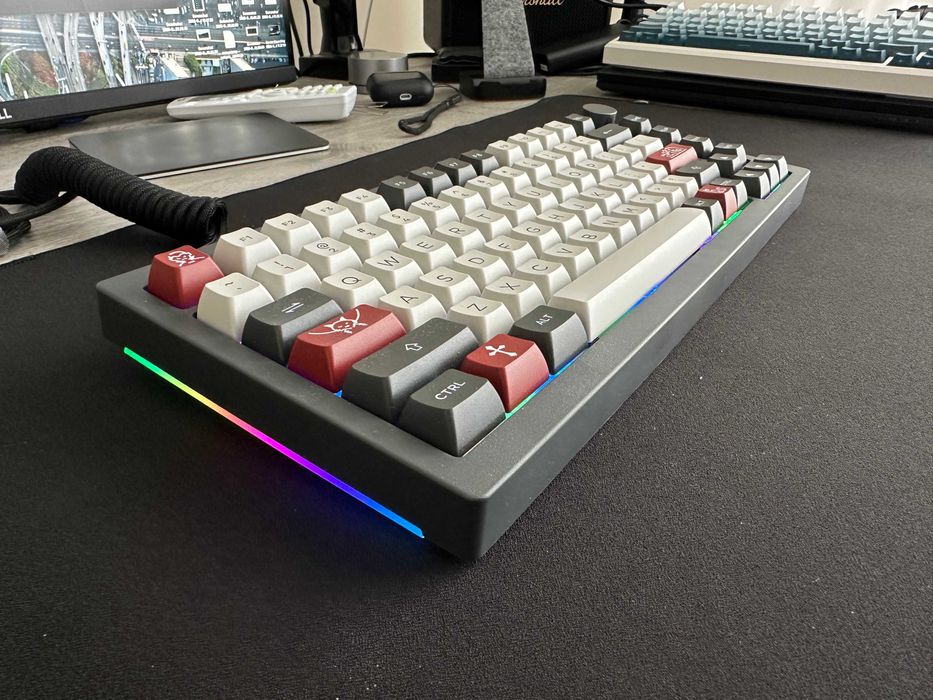 Механічна клавіатура Akko 5075B Plus Dracula HotSwap