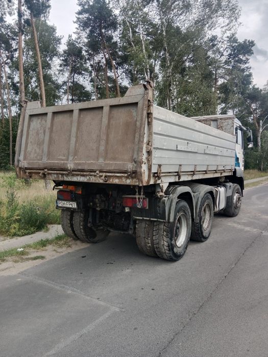 Man tga 6x4 wywrotka tarczki