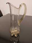 Trauliteira - Jarro/Caneca - Antiga - Vidro Bolha - Como nova