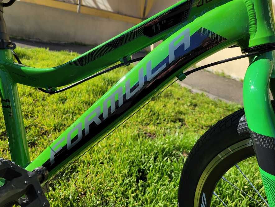 Дитячий велосипед Formula, на 6-8 років, новий, зелений колір