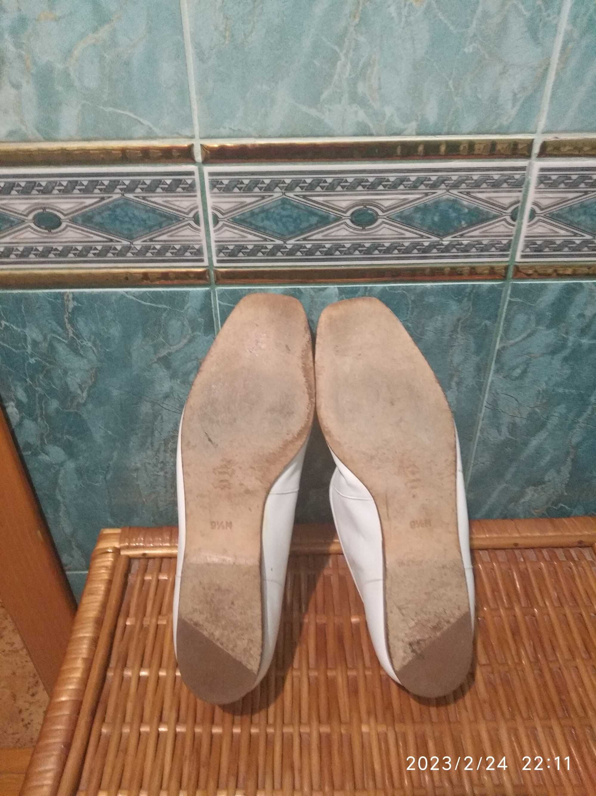 Туфли Энзо Ангелини р40-41 ( 25 ,5 см) Италия , кожа