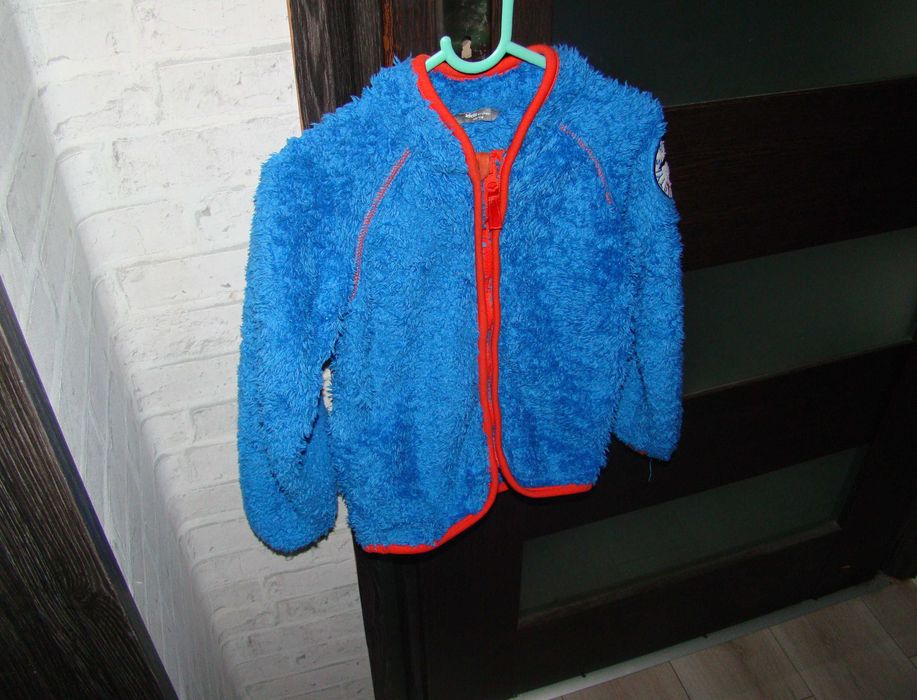 Bluza futrzak dla chłopca roz 110/116