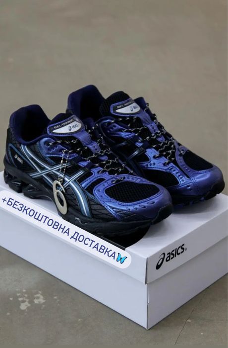БЕЗ ПРЕДОПЛАТИ‼️ Asics Gel-Nimbus 10.1 Black/Grand Shark(Темно-Синій)