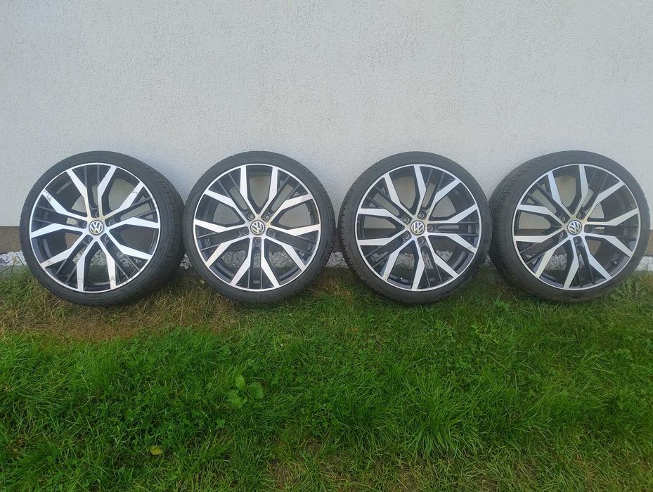 Alufelgi 19 vw golf VII GTI GTD nowe opony