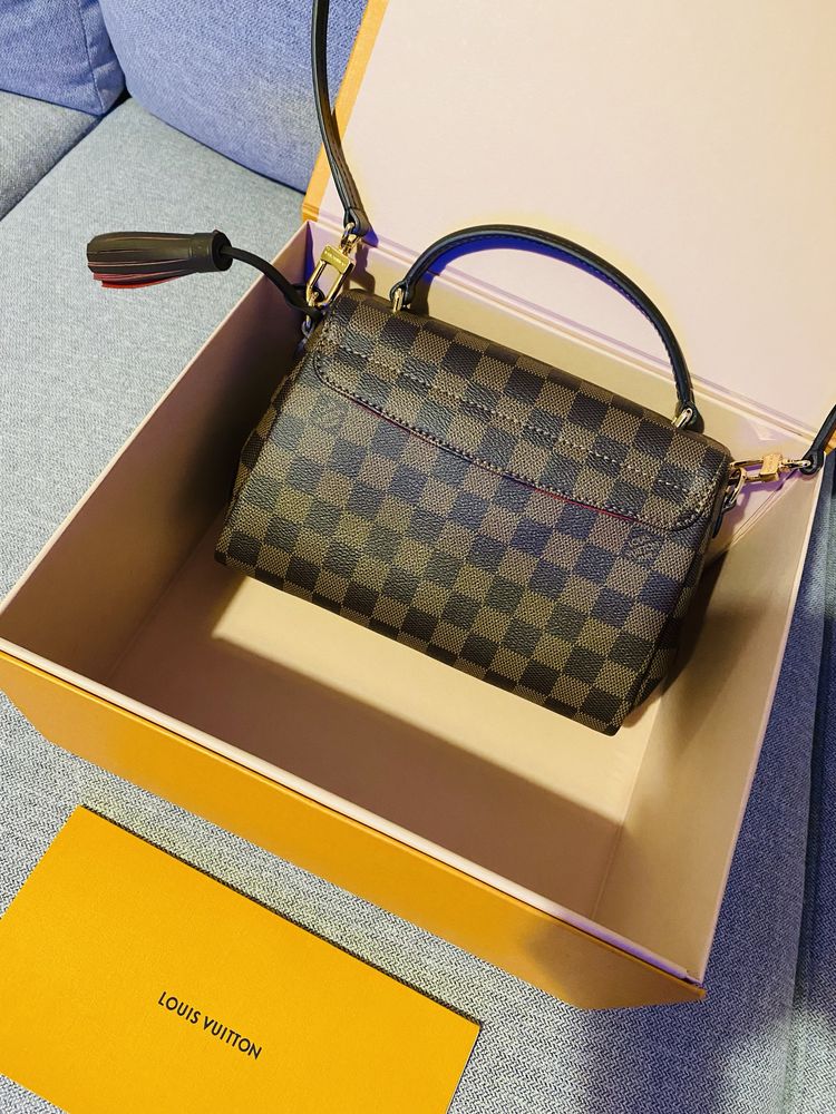 Torebka damska Croisette Damier Ebene Canvas Louis Vuitton LV