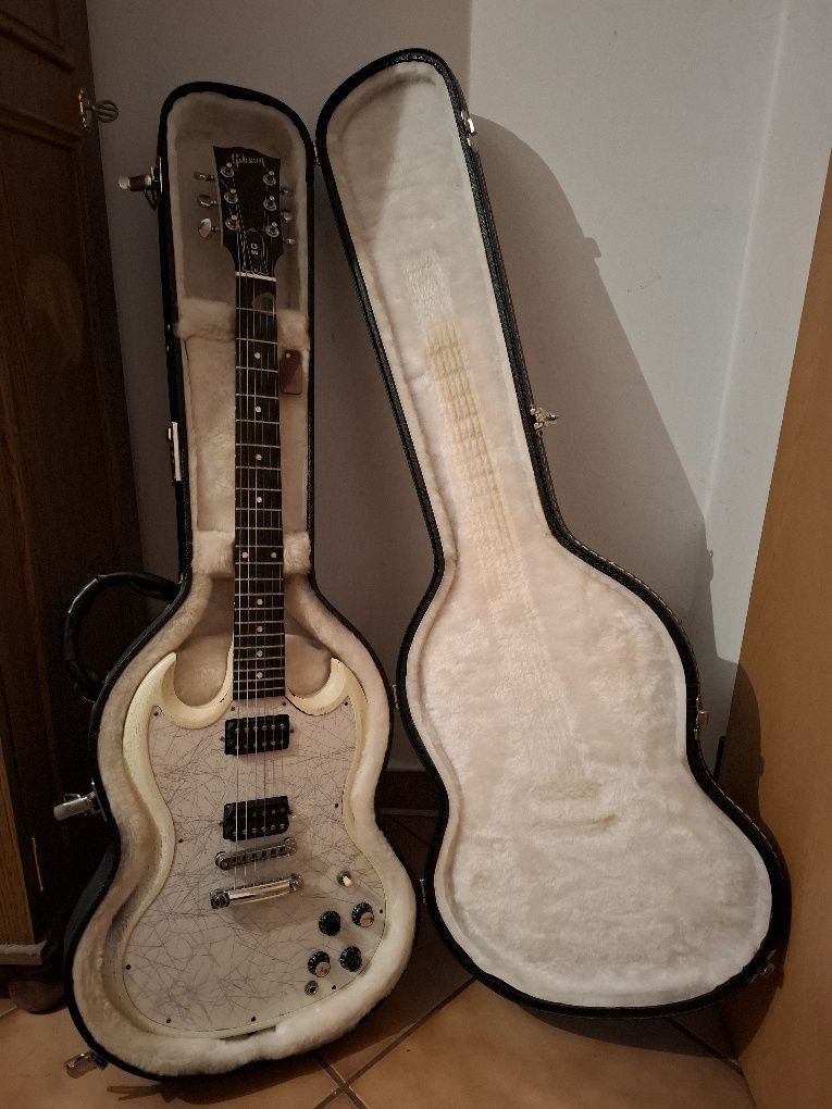 Gibson SG White Mirror Jazz z limitowanej wersji