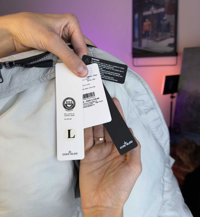 ‼️ЛЮКС Стильний пуховик Stone Island Crinkle Reps Down.