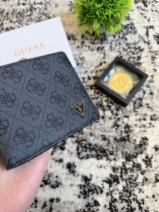 НОВИЙ‼️ Чоловічий гаманець Guess, портмоне гуес, кошелек гєс
