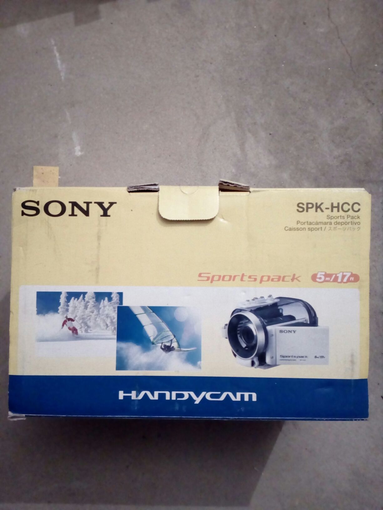 Sony handycam sports pack