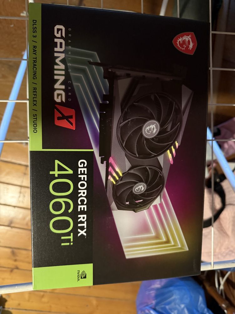 MSI GeForce RTX 4060 Ti Gaming  X 16GB sprawna