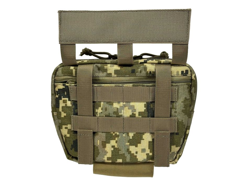 Сумка напашник мультикам піксель з липучкою кордура і моллі