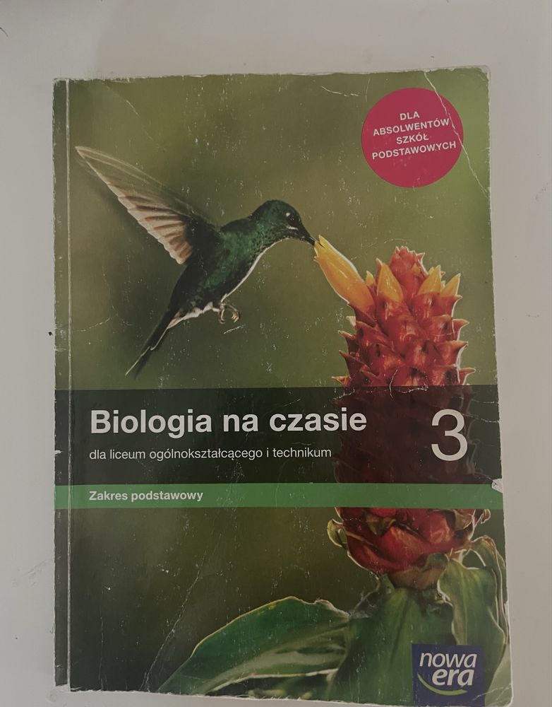 biologia na czasie 3 podręcznik + karty pracy nowa era
