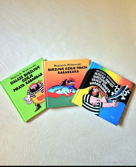 Burzliwe dzieje pirata Rabarbara 3 części