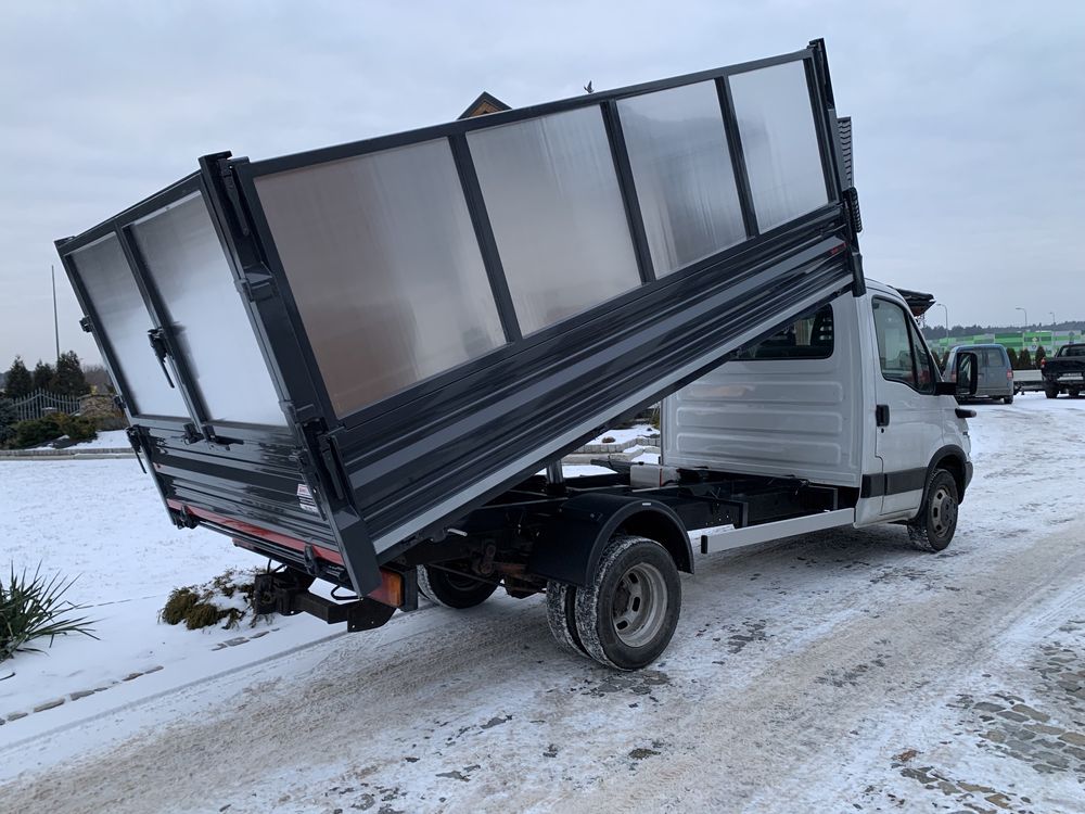 Zabudowa wywrotka kiper wywrot pod zrębkę trawe iveco daily mercedes