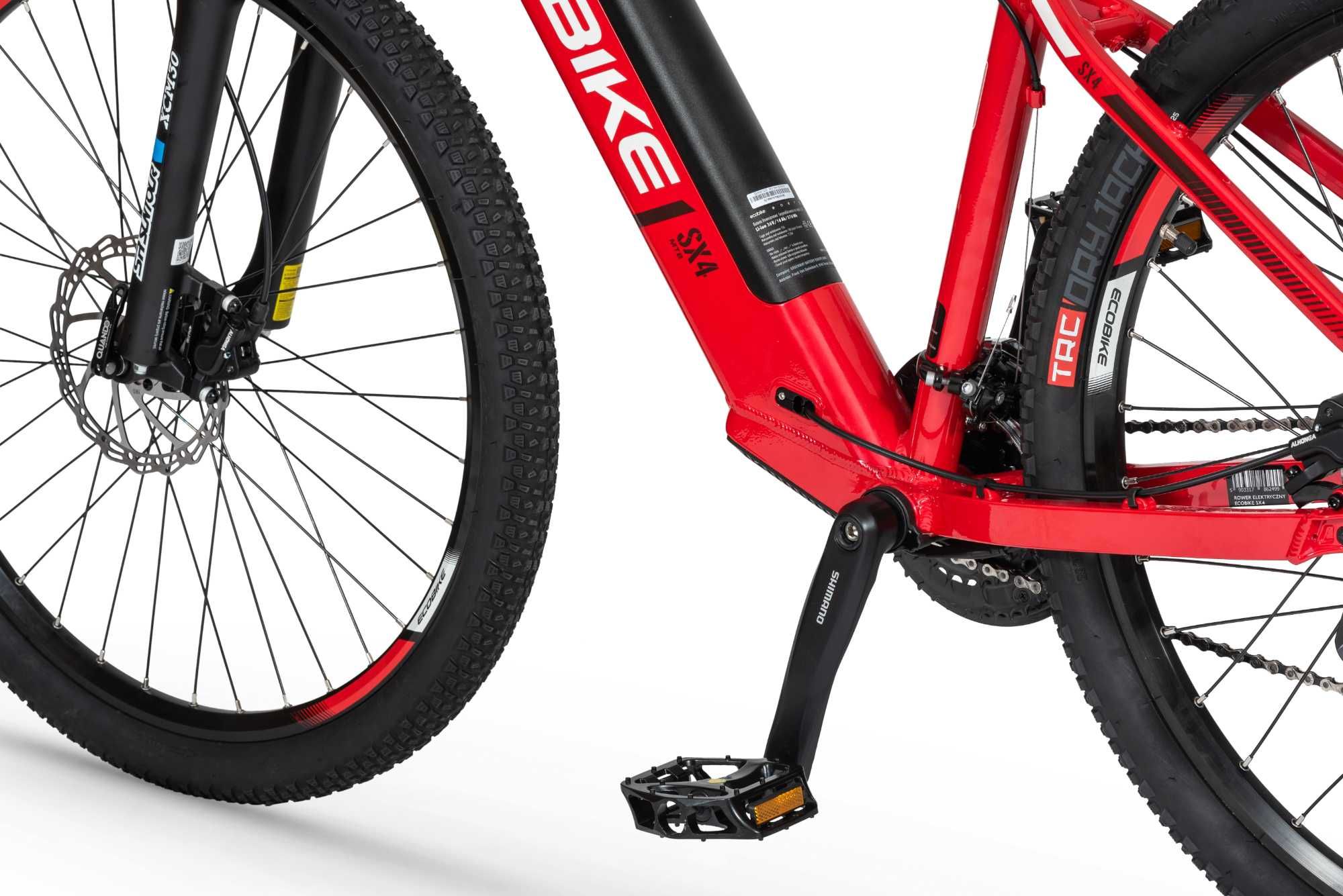 Rower elektryczny Ecobike MTB SX4 19" bat.17,5Ah ubezp. AC