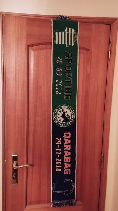 Cachecol - Jogos Sporting -UEFA