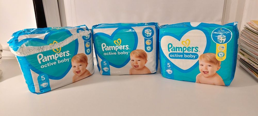 Pampers active baby 5