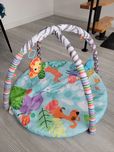Mata edukacyjna happy space kolorowa