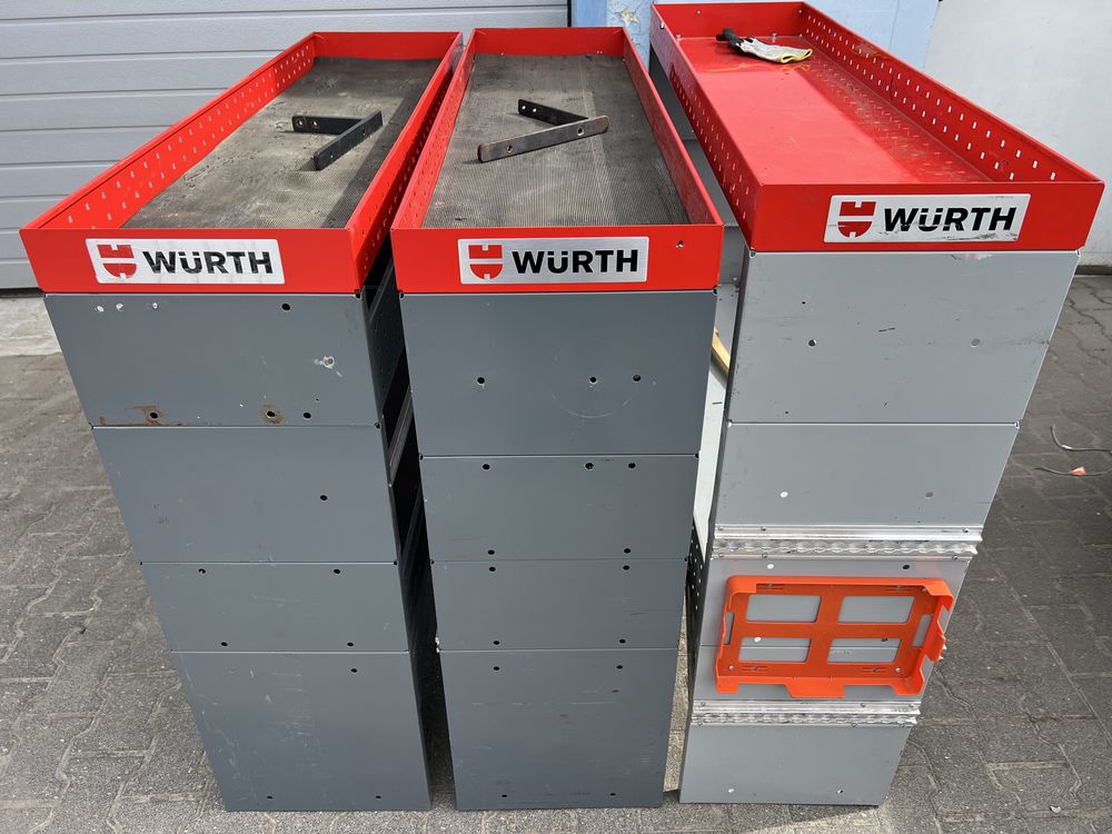 Zabudowy busów WURTH regały do busa ORSOMOBIL SORTIMO