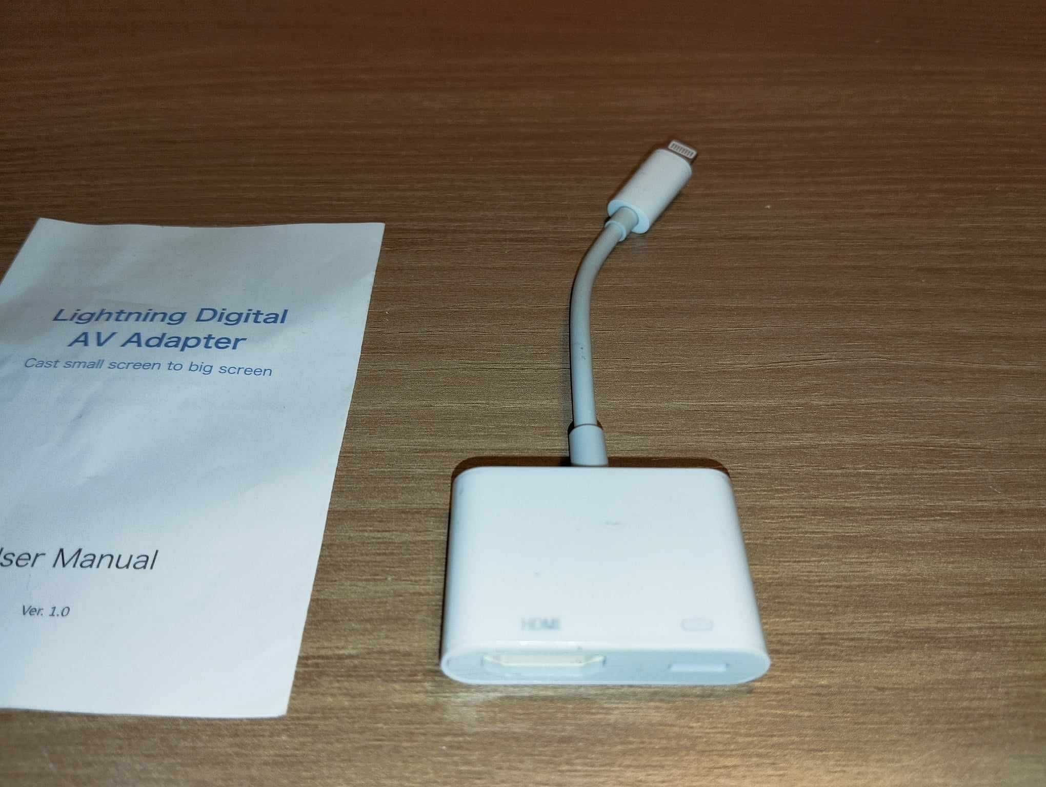 Lightning Digital AV Adapter do iPhone / iPad