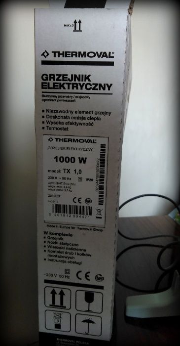 grzejnik elektryczny 1000W