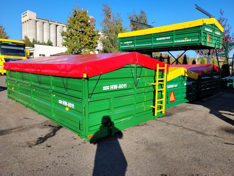 Zabudowa przyczepy rolniczej HL HW 8011 full opcja