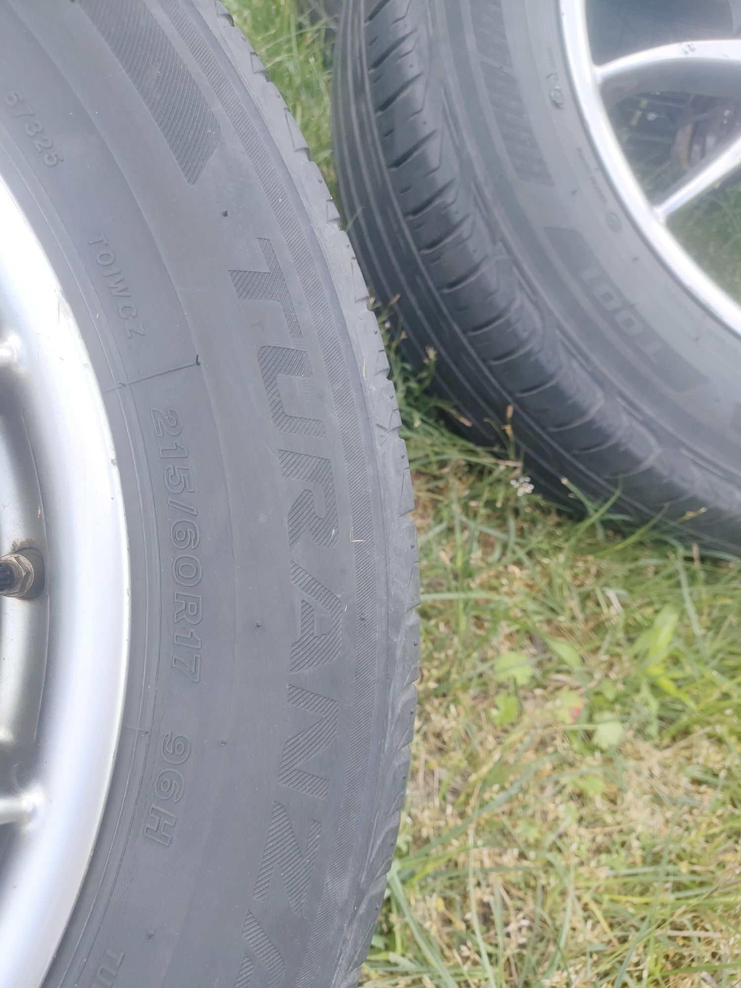 Felgi 17' z oponami letnimi Ford MK4,Mk5