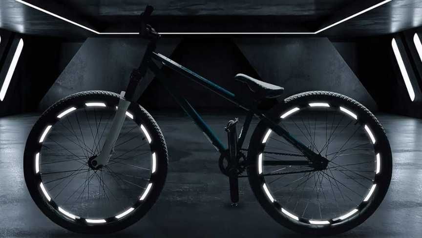 Taśma Odblaskowa Odblaski na HULAJNOGĘ ROWER na noc 5cmx 3m 300cm