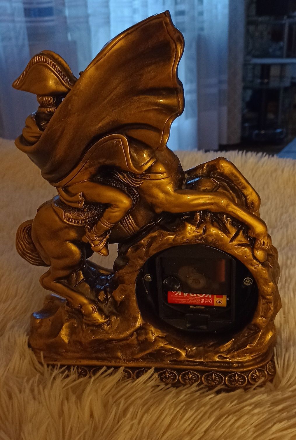 Zegar firmy Adler, kominkowy, ozdobny Napoleon.